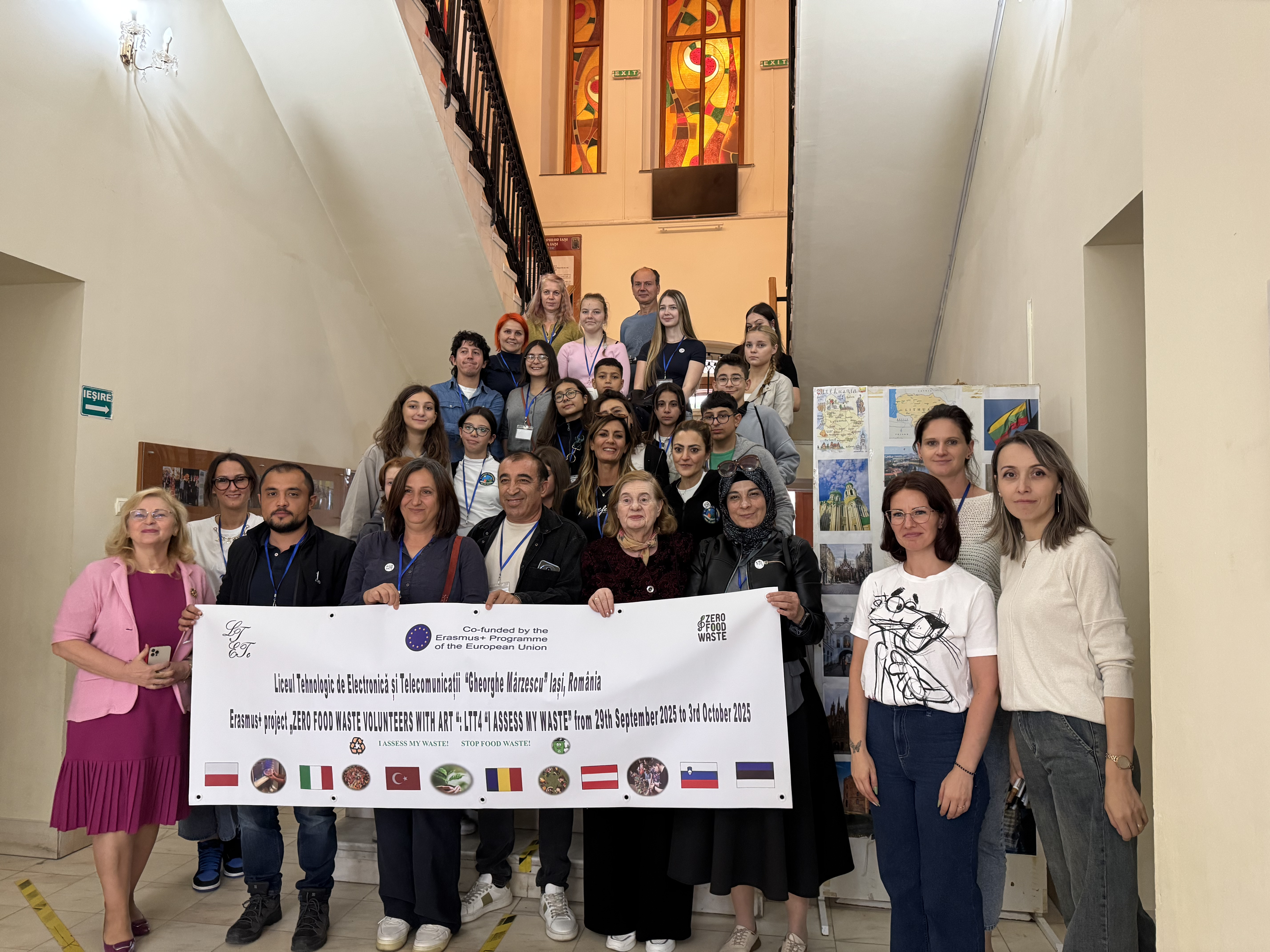 4th LTT activity “I Assess My Waste” in Iași, Romania